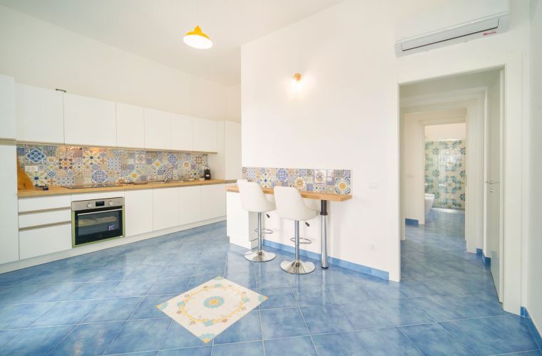 Unit B (former rural house): kitchen